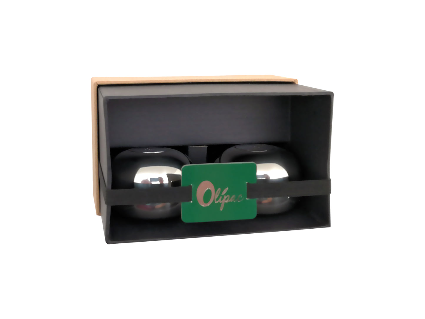 Stainless Steel Salt and Pepper Shakers