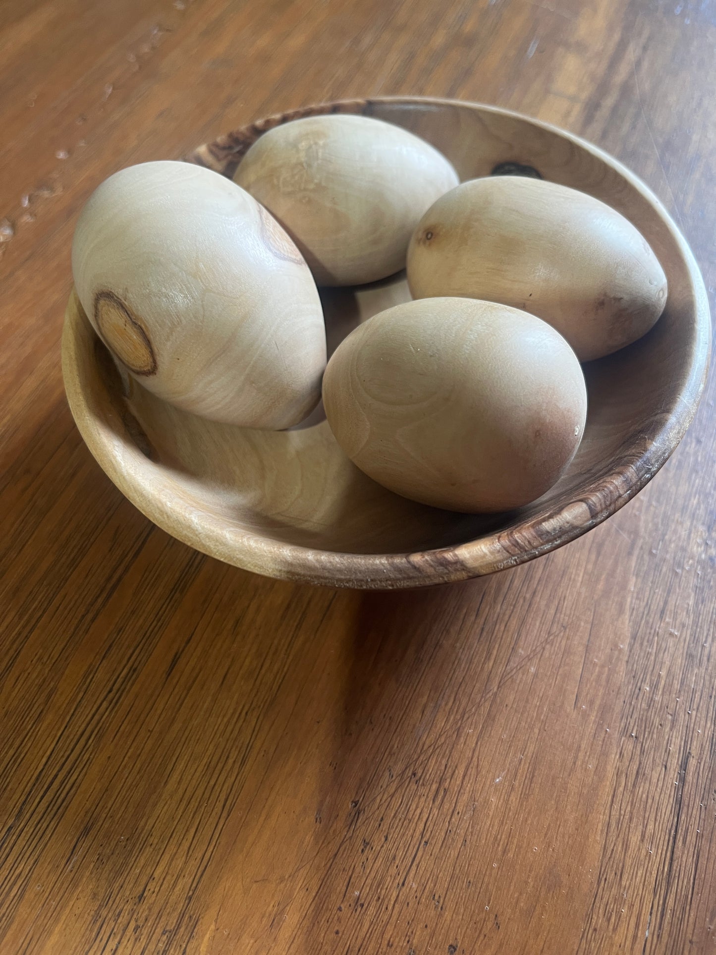 Olive Wood Egg