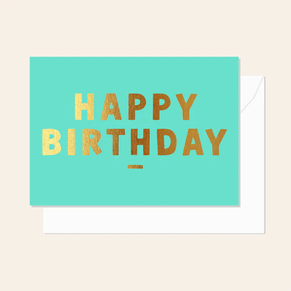 Happy Birthday Greeting Card