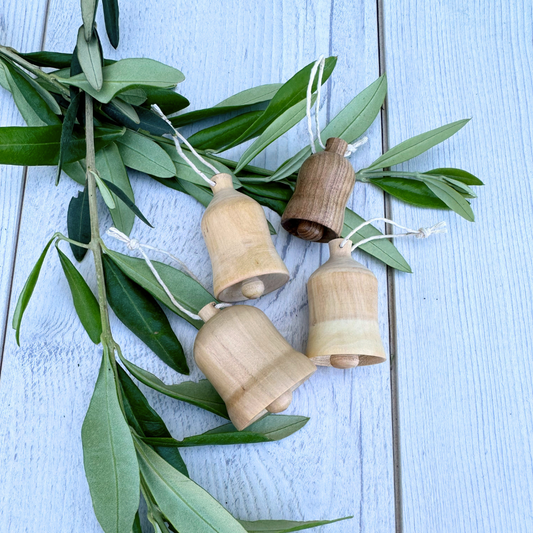 Olive Wood Bells