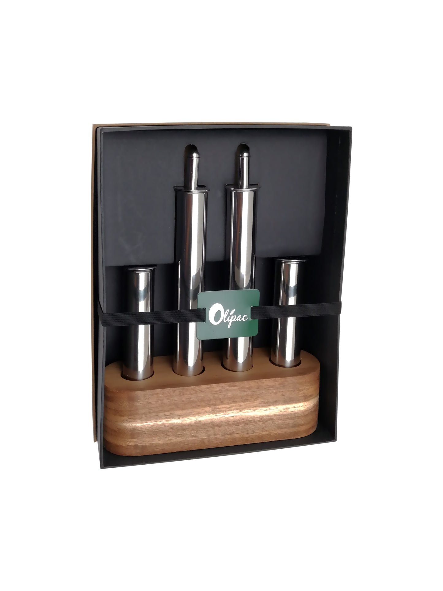 Oil Vinegar and Salt & Pepper display