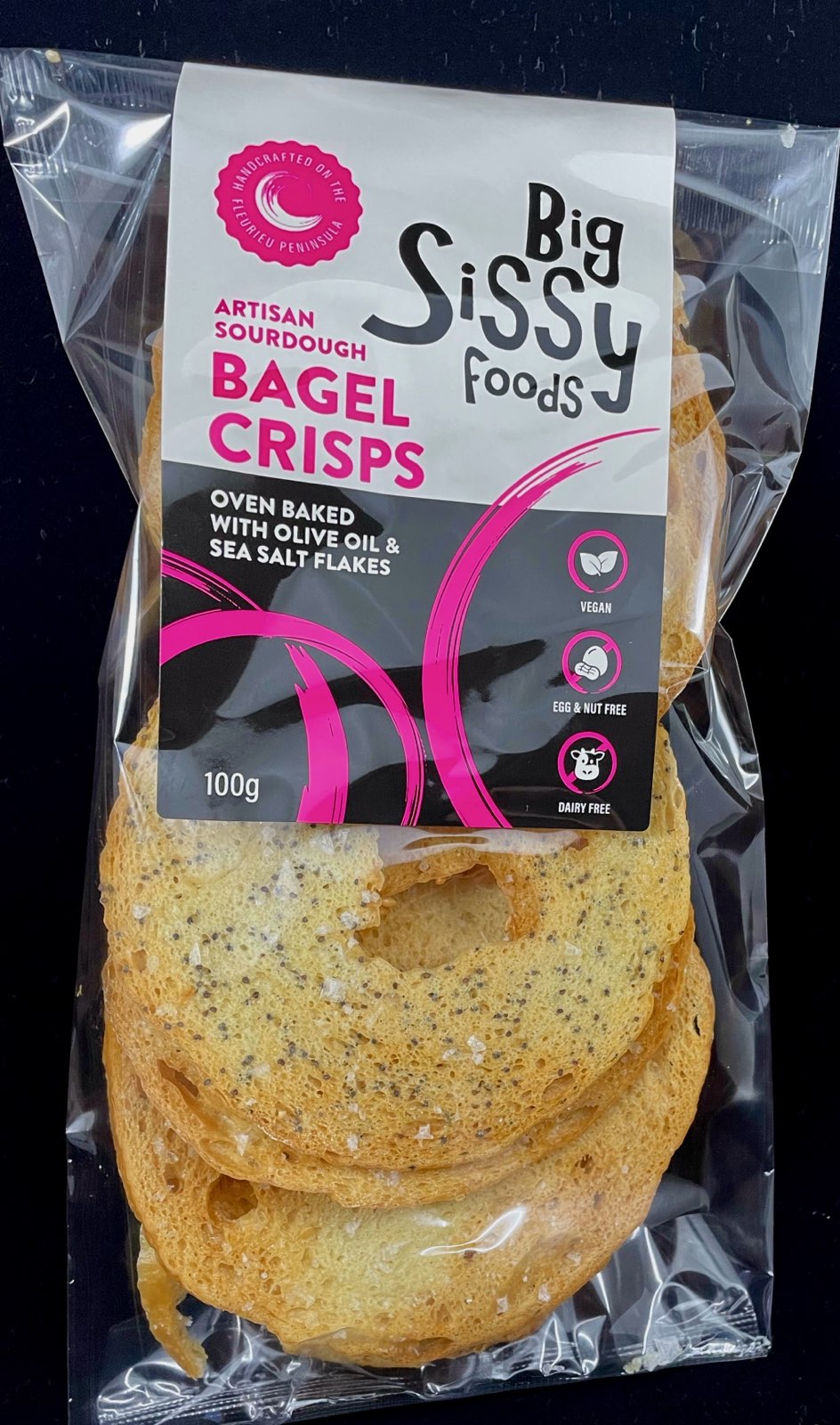 Bagel Crisps Big Sissy Foods