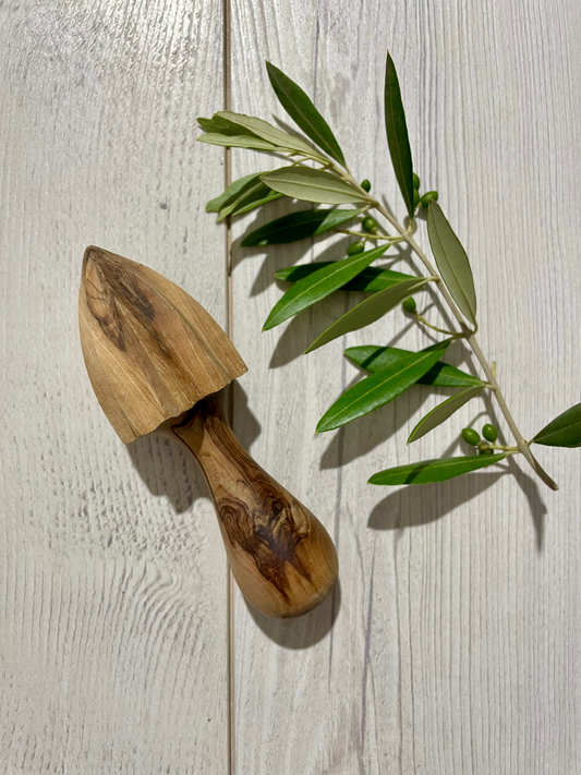 Olive Wood Lemon press