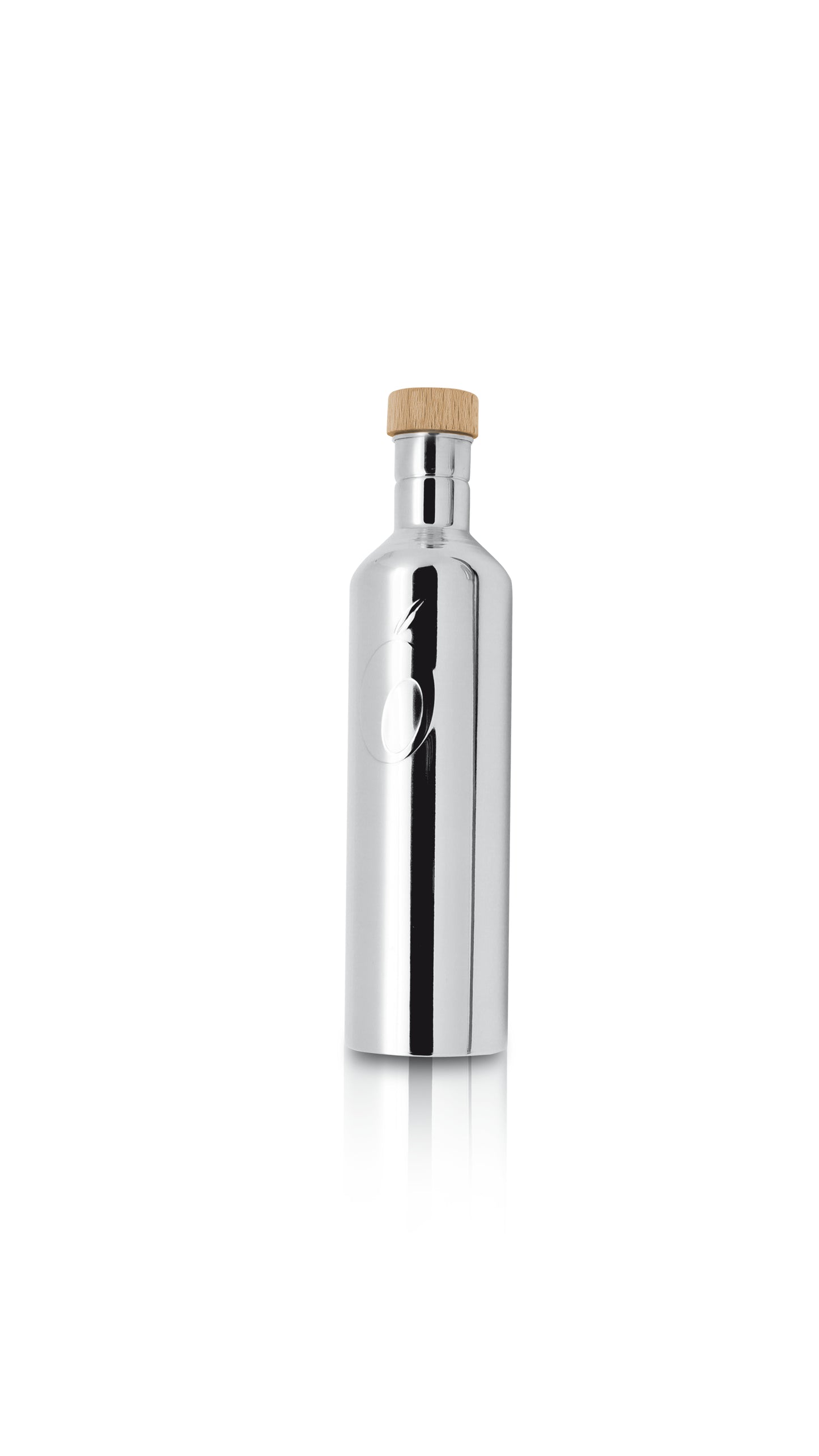 Olive Oil 250ml Stainless Steel Bottle in Scroll