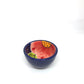 Ceramic Bowl - Navy Blue Flower
