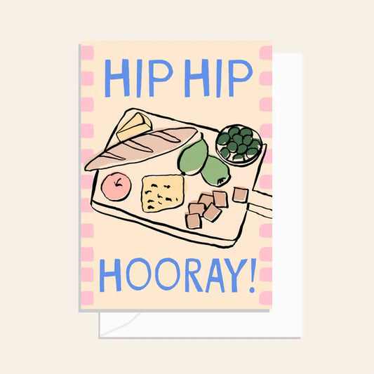 Hip Hip Hooray! Charcuterie Greeting Card