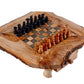 Olive Wood Chess Board - Small