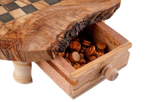 Olive Wood Chess Board - Small