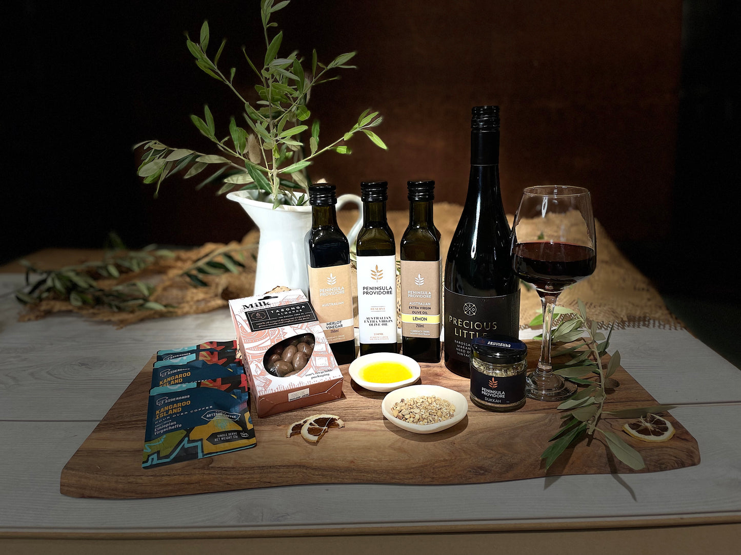 Peninsula Providore Local Produce Hamper with Wine