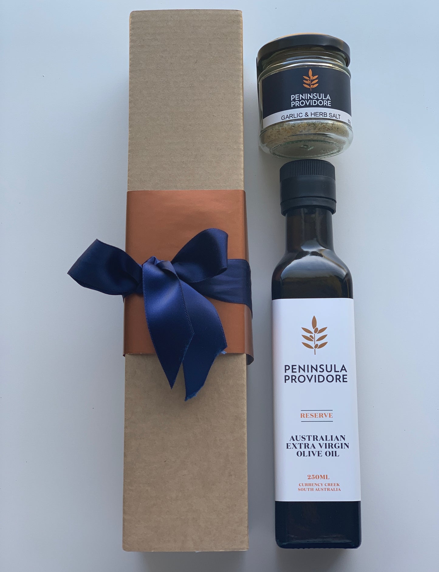 Peninsula Providore Reserve Extra Virgin Olive Oil and Garlic & Herb Giftbox
