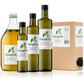 Nangkita Extra Virgin Olive Oil in various containers. 2Litre Flagon, 250ml Bottle, 500ml bottle, 750ml bottle and 2L bag in box.
